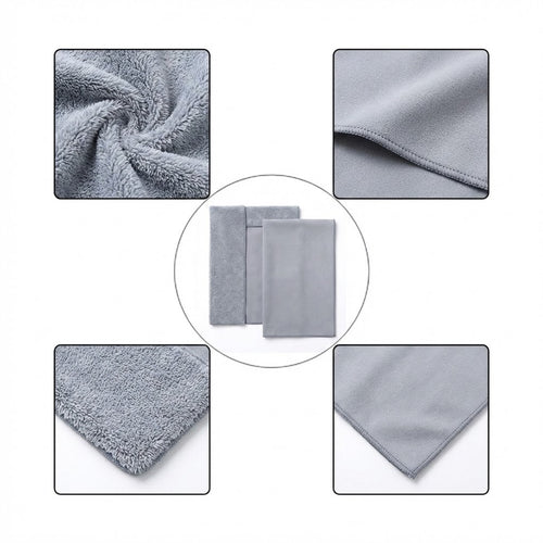 Professional Ultra-Absorbent Microfiber Suede Car Detailing Towel