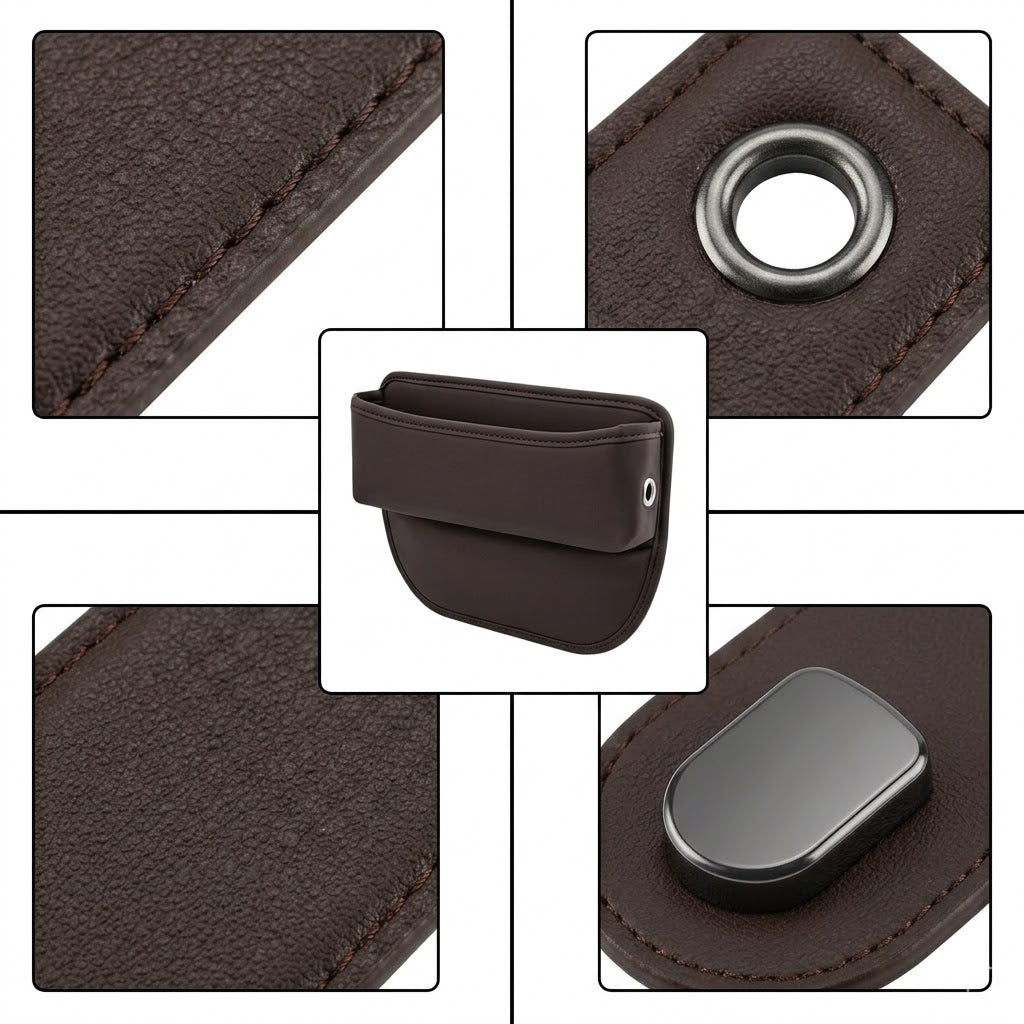 Premium Universal Car Seat Gap Organizer & Storage Box