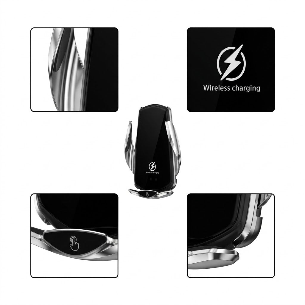 Ultimate Smart Auto-Sensing Wireless Car Charger
